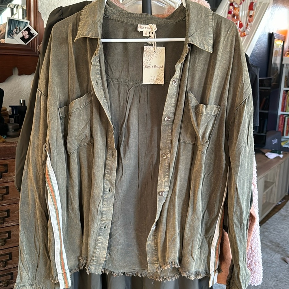 34 - Hem + Thread Button Down Jacket